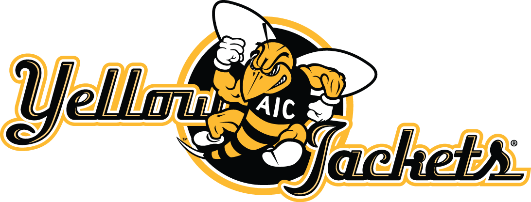 AIC Yellow Jackets 2009-Pres Alternate Logo 03 vinyl decal